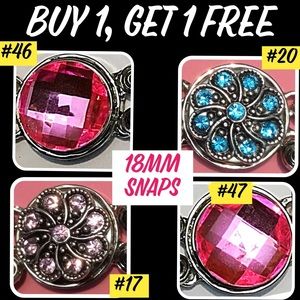 BOGO Snaps fit most brands of 18mm Snap Jewelry
